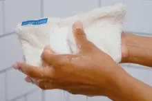 BosediCloth Patented Retention Technology for Direct Skin to Soap Contact