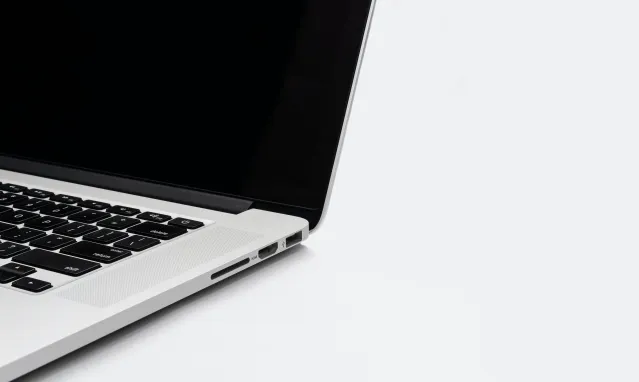 Close-up of Laptop Keyboard
