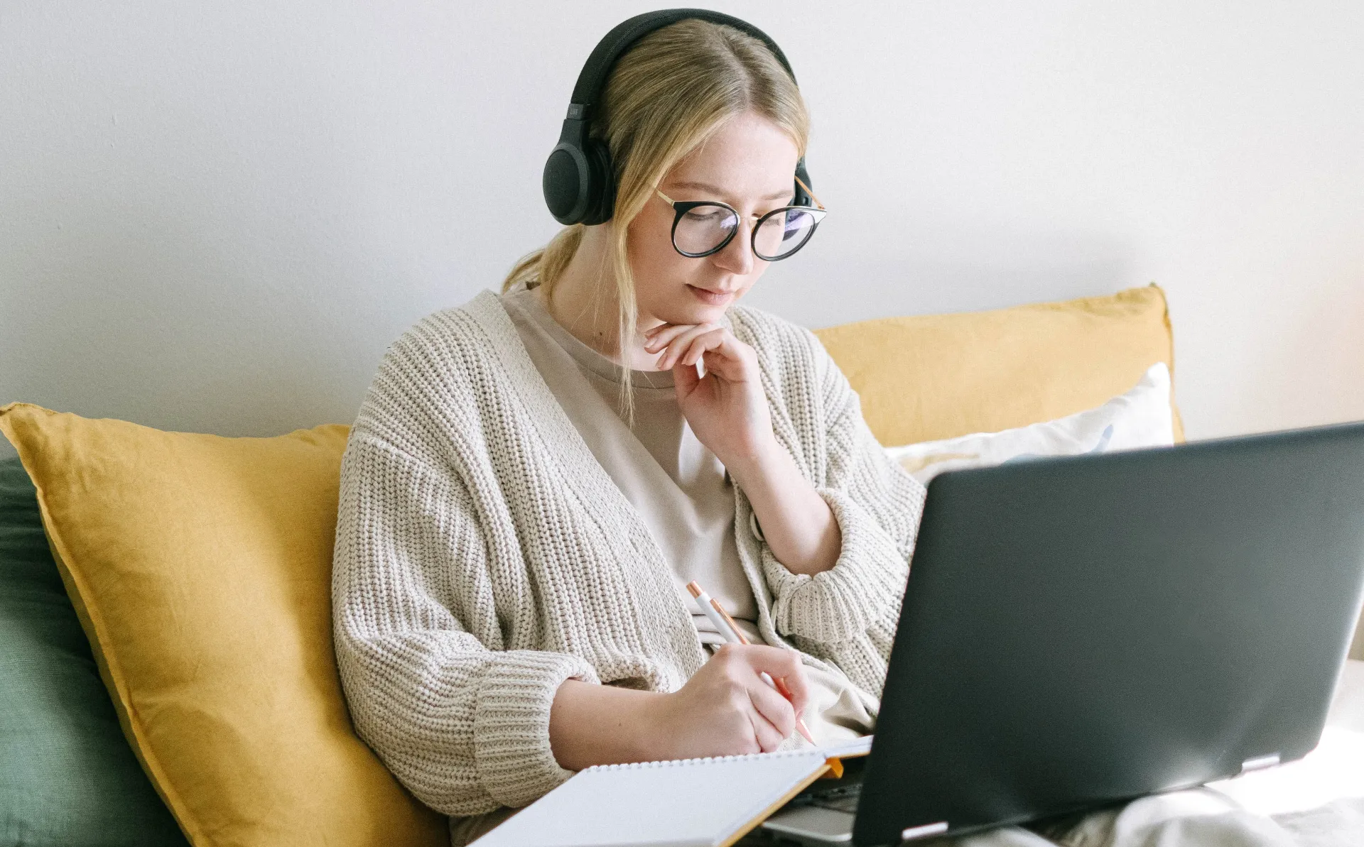 Photo of Woman Taking Notes