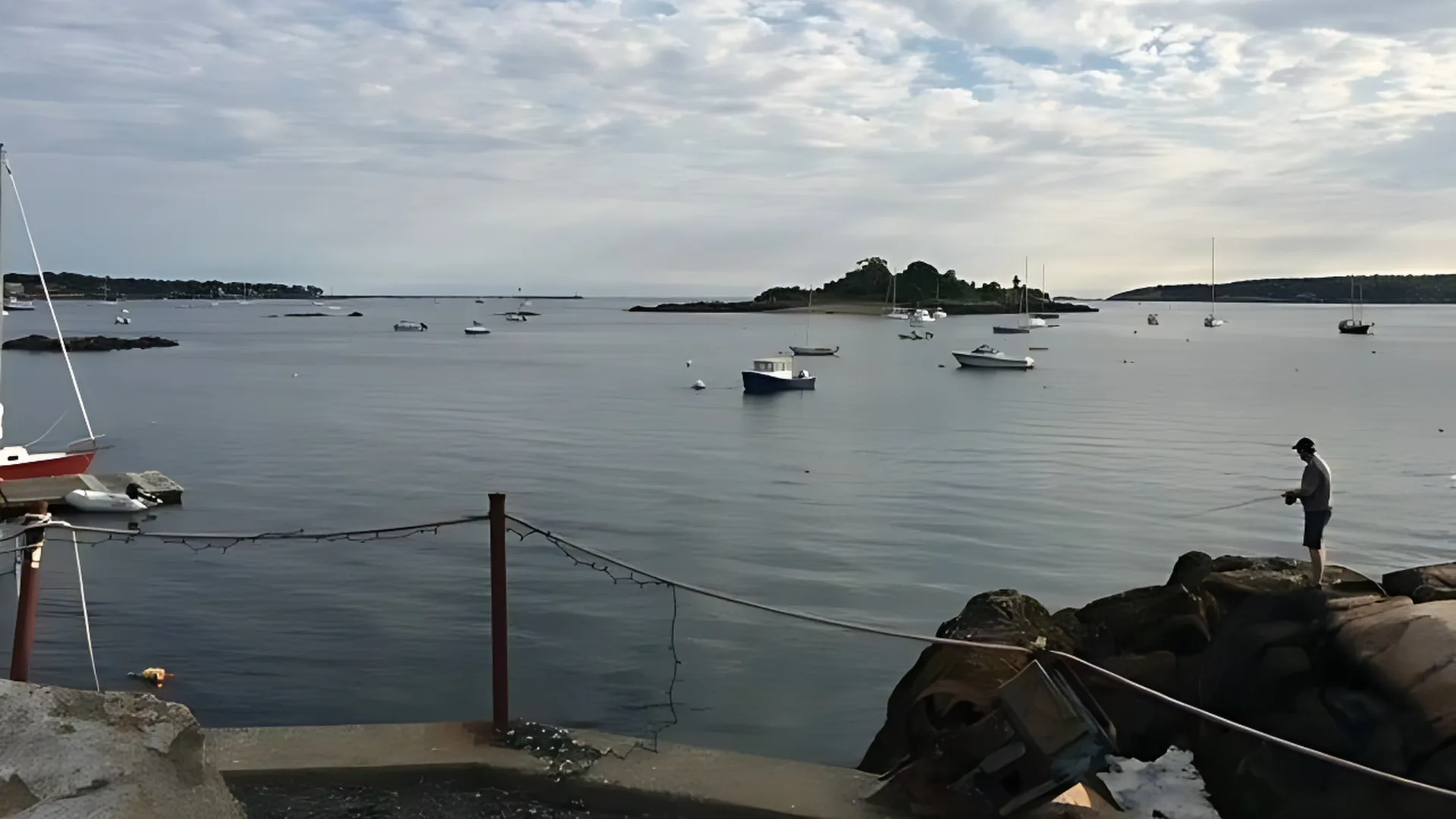 Boats Near Dock