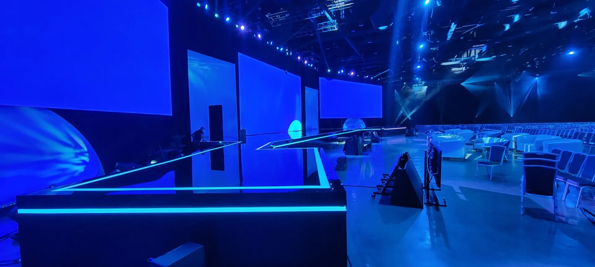 Photo of event management company displays