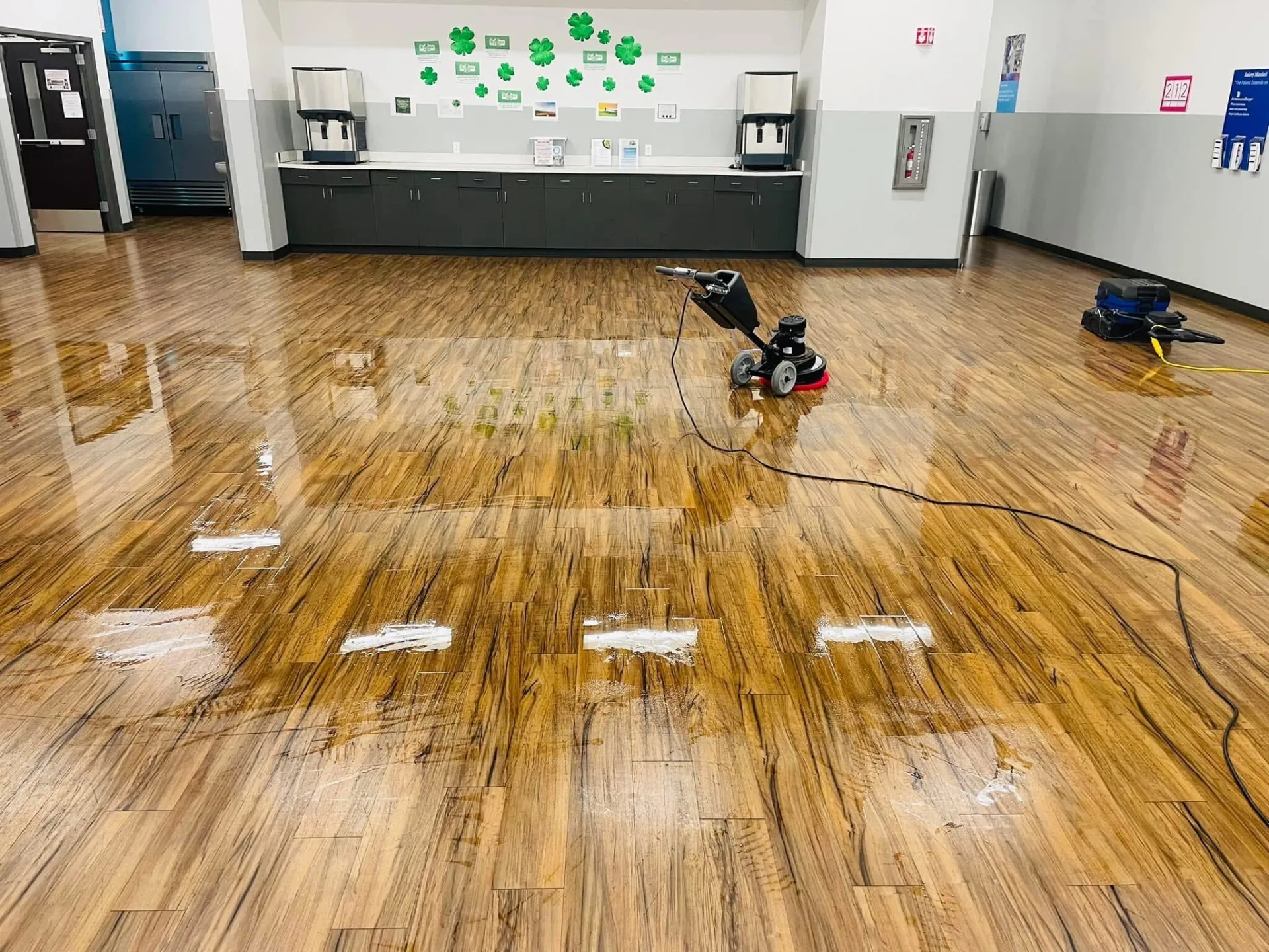 Commercial floor cleaning and restoration services by Great Day Carpet & Tile Cleaning in Memphis and North Mississippi