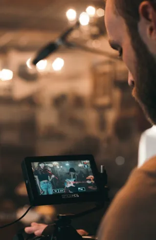 Man Recording Video
