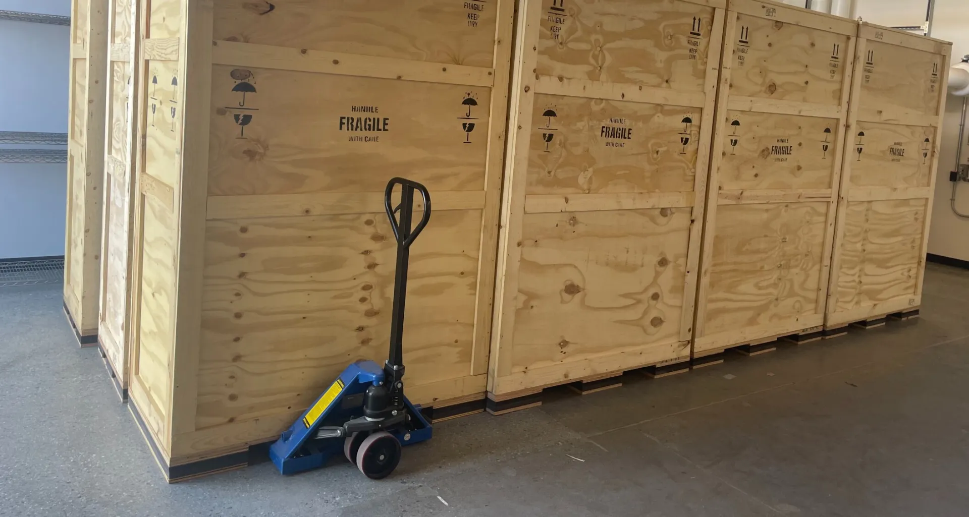 Custom Crating & High Value Equipment Shipping Image