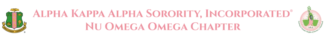 Alpha Kappa Alpha Sorority, Incorporated® | Nu Omega Omega Chapter