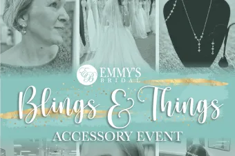 Blings and things accessory sale event collage