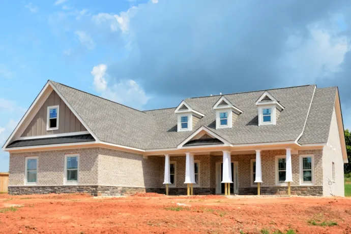 Gray Bungalow House Under Blue and White Cloudy Sky
