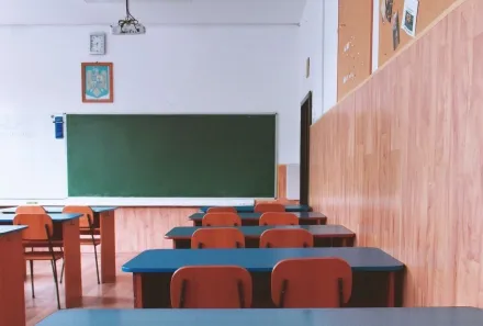 Photo of Empty Class Room