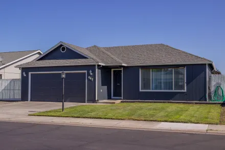 Single Storey House Under Blue Sky