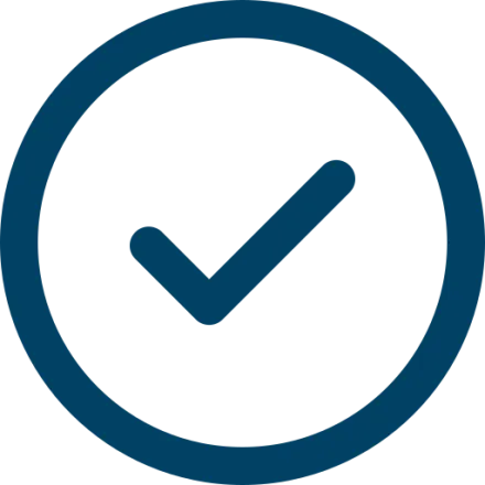 check circle outline rounded