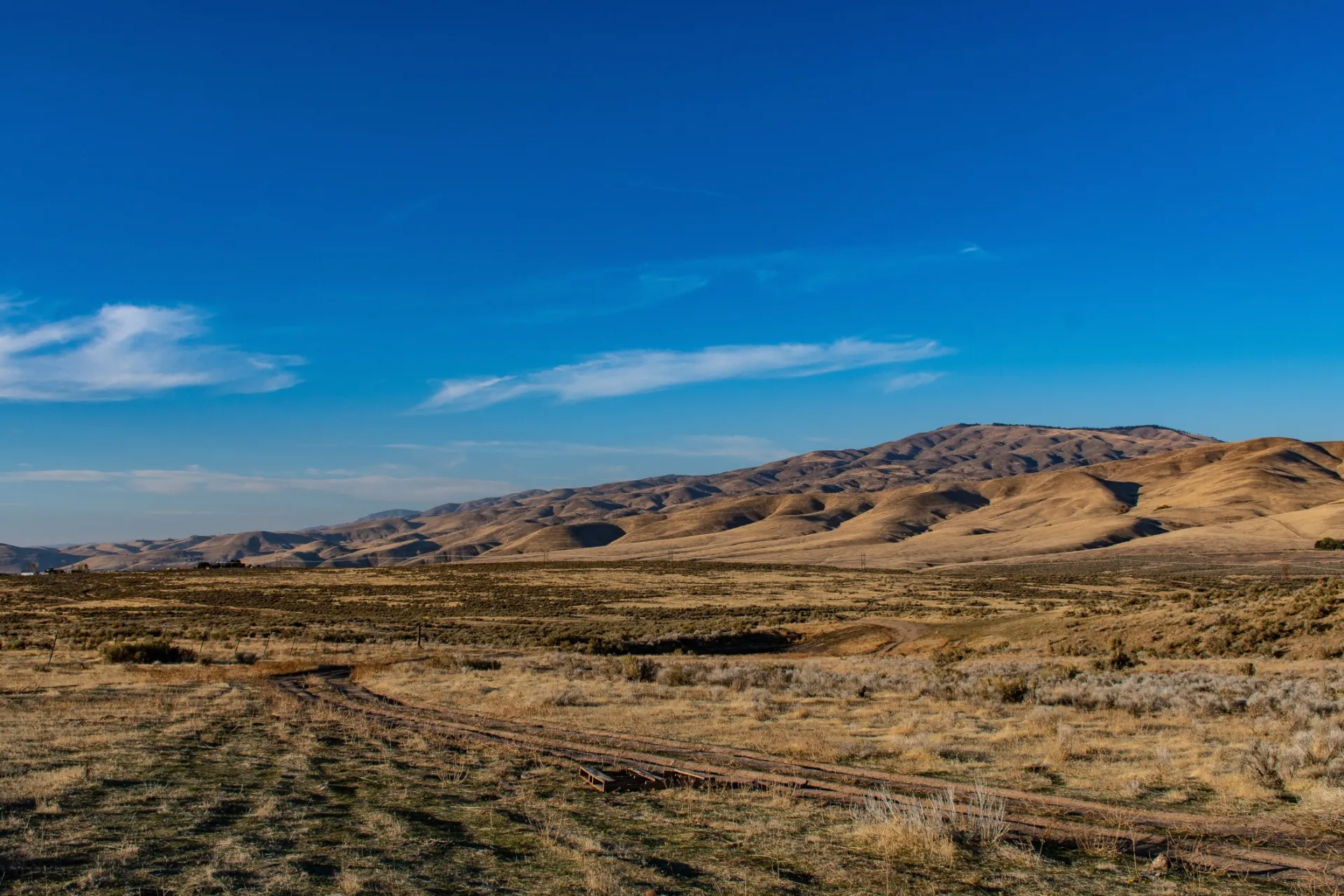 Aerial Photography of Brown Mountain