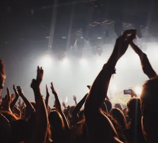 People In A Concert