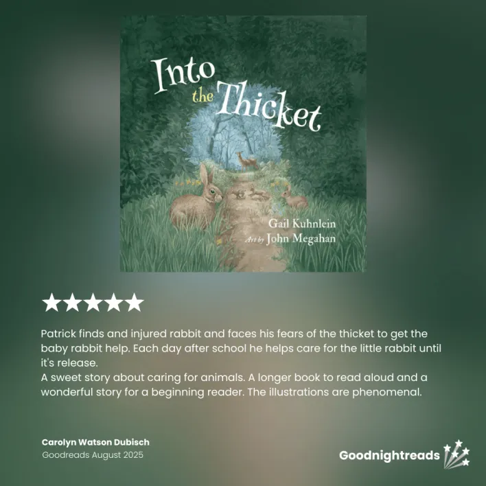 A five star review for Into the Thicket