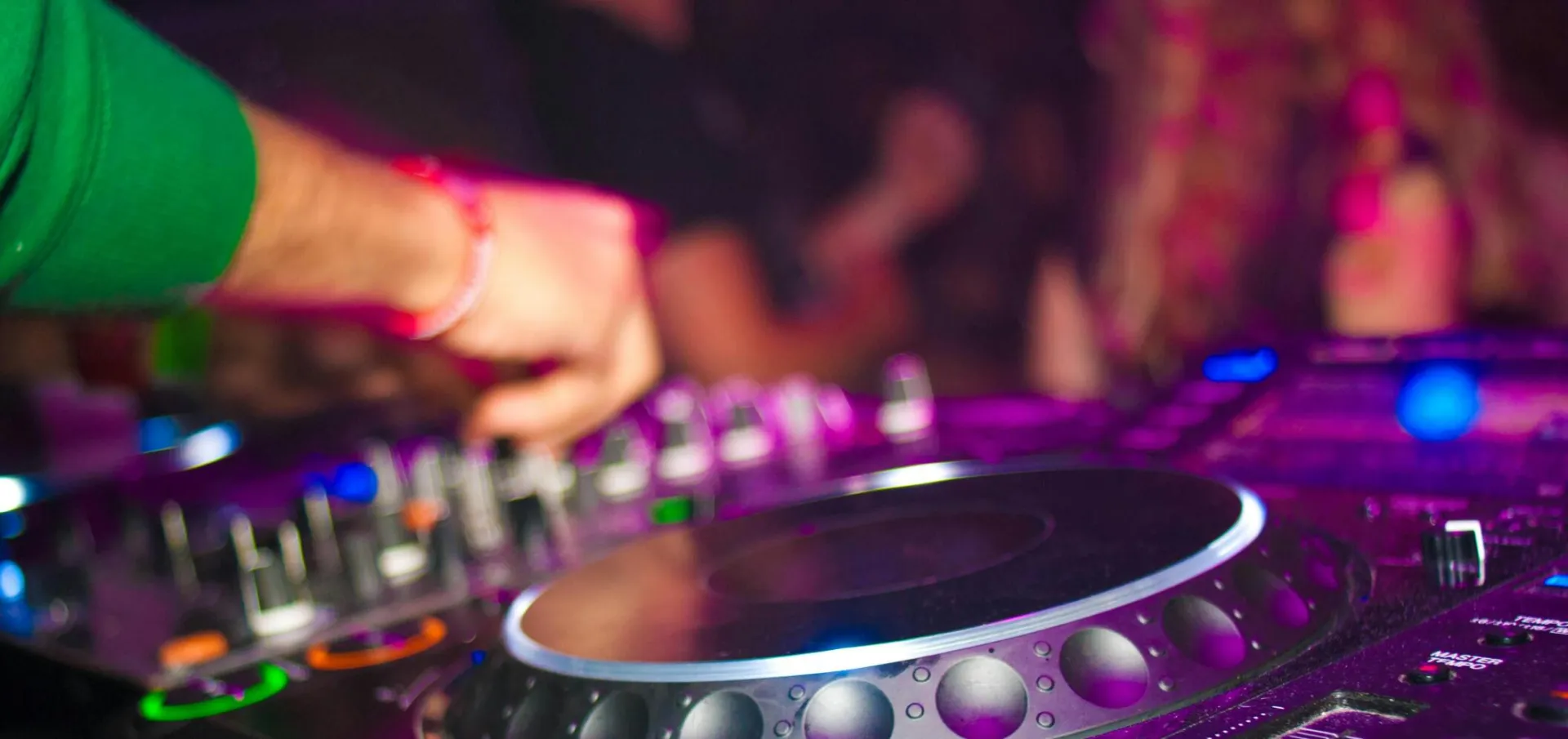 Close-up of Dj Controller