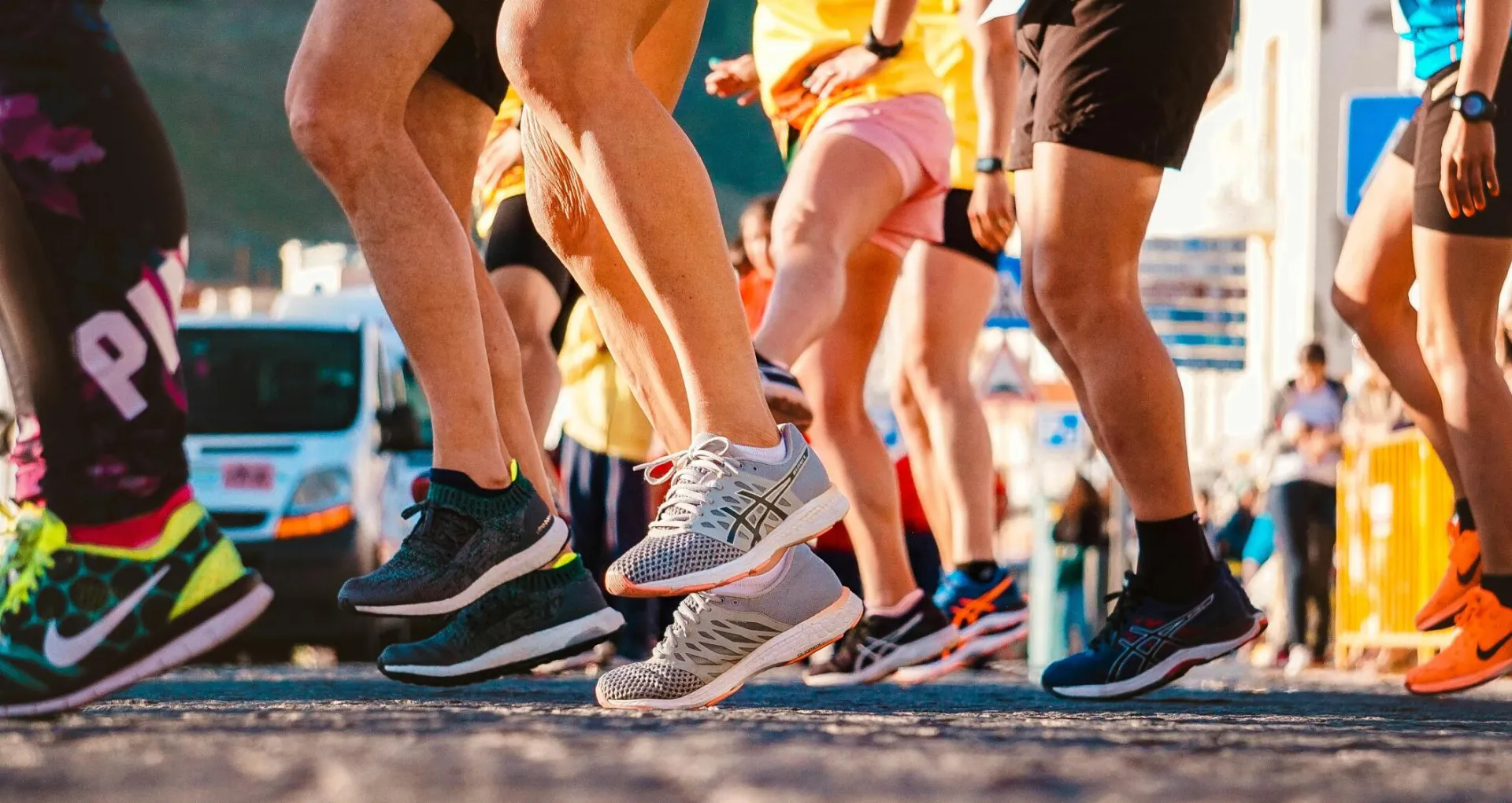 People Wearing Running Shoes