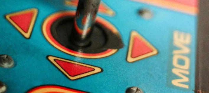 Blue Arcade Joystick