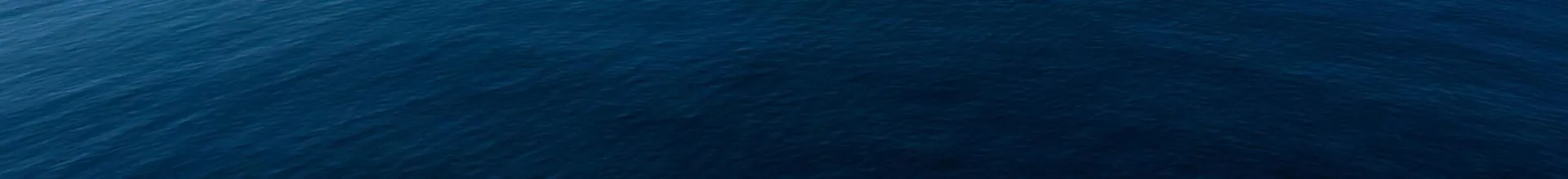 A serene ocean view with a clear blue sky and calm waters, evoking peace and tranquility.