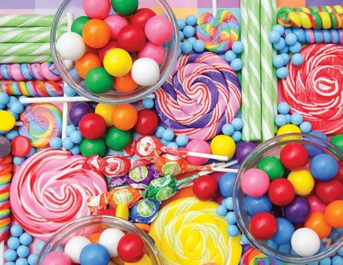Candy Caper is a colorful, family-friendly escape room at Clueless Escape Rooms in Ann Arbor - our most difficult room
