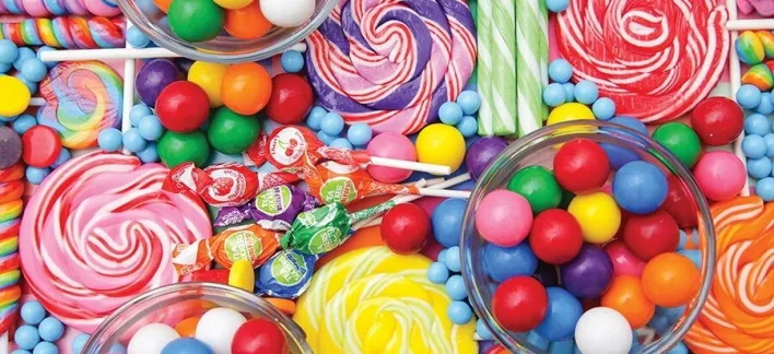 Candy Caper escape room in Ann Arbor featuring colorful, playful puzzles. Our most challenging room.