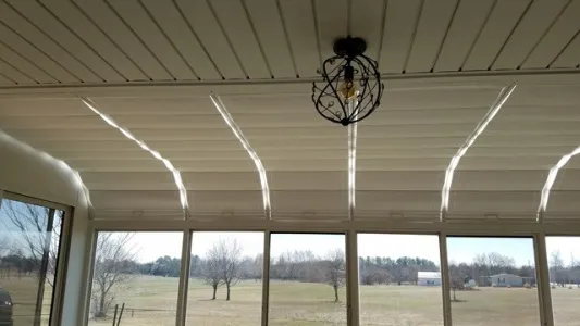 "Sunroom Shades & Window Treatments" #sunroomshades #sunroomwindowtreatment #sunroomfix #curvedsunroomrepair #curveglass