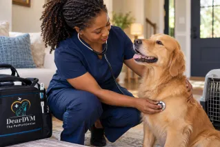 Closeup Photo of Brown and Black Dog Face