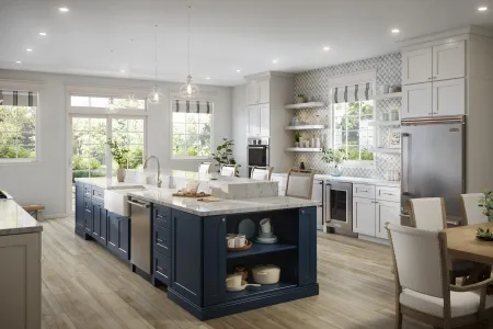 a renovated kitchen in Boca Raton, Florida