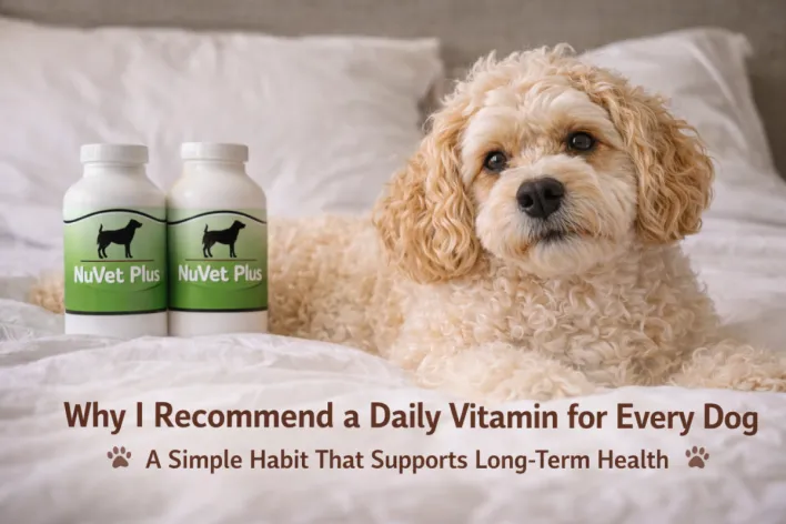 Why dogs should take vitamins daily