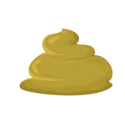 Yellow dog poop meaning