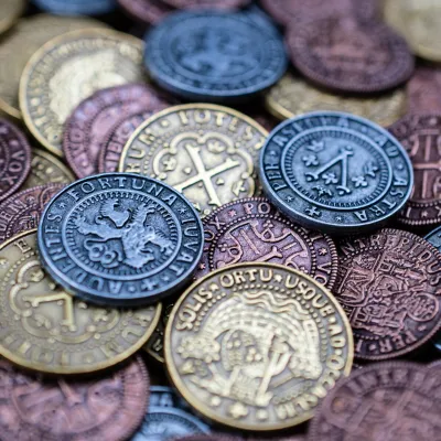 Custom metal coins