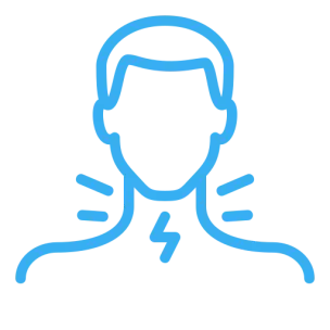 avatar symbolozing something wrong with the throat