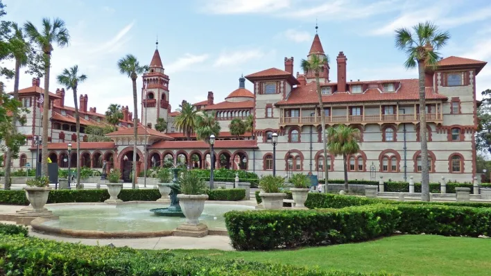 Flagler College near Casa de Teo Boutique Inn in downtown St. Augustine