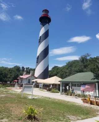 Historic St. Augustine Lighthouse and Maritime Museum in St. Augustine, Florida