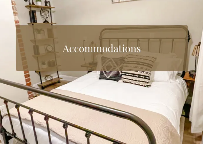 Cozy Hierro room with queen bed at Casa de Teo Boutique Inn in St. Augustine