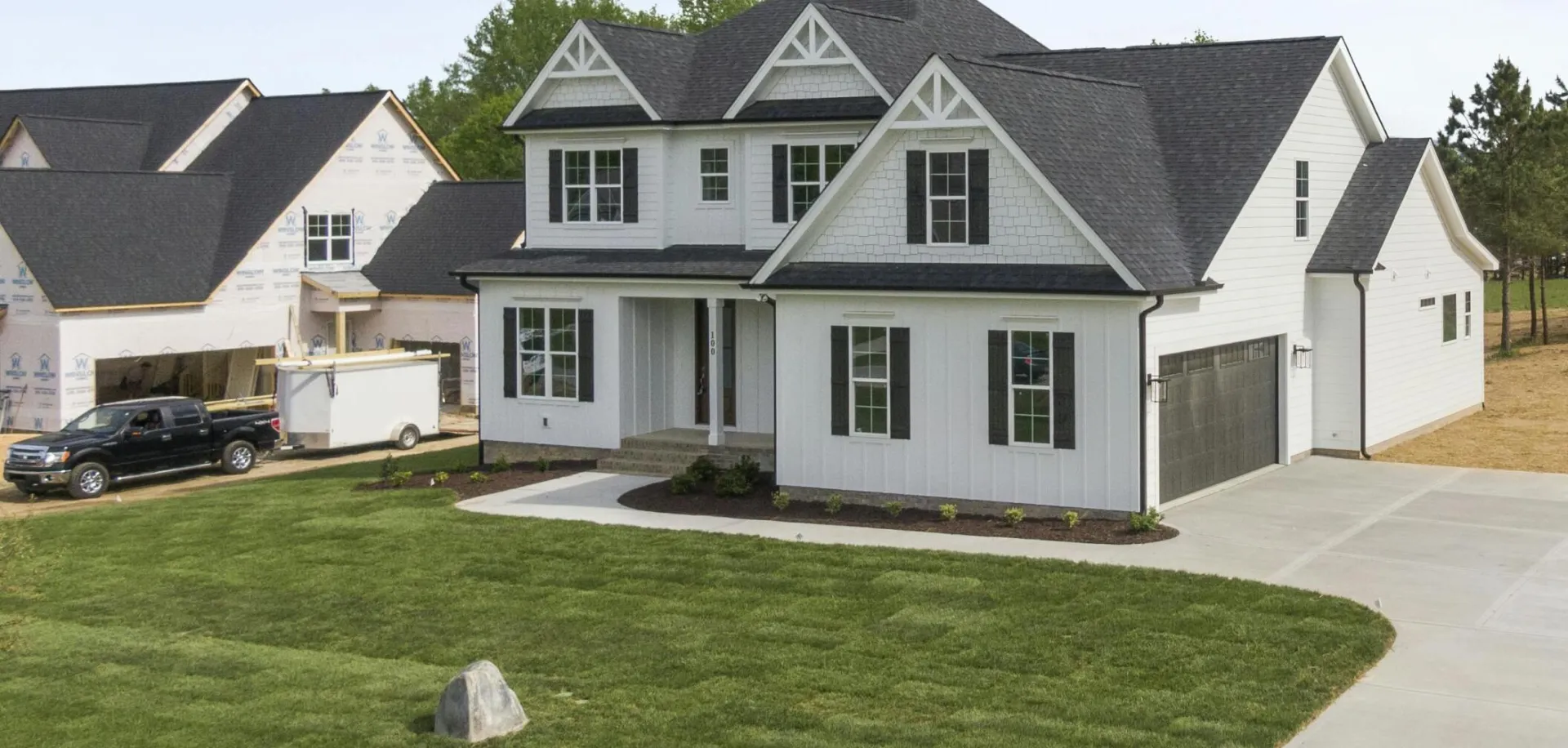 Charming new construction house in a peaceful Youngsville suburb, perfect for families.