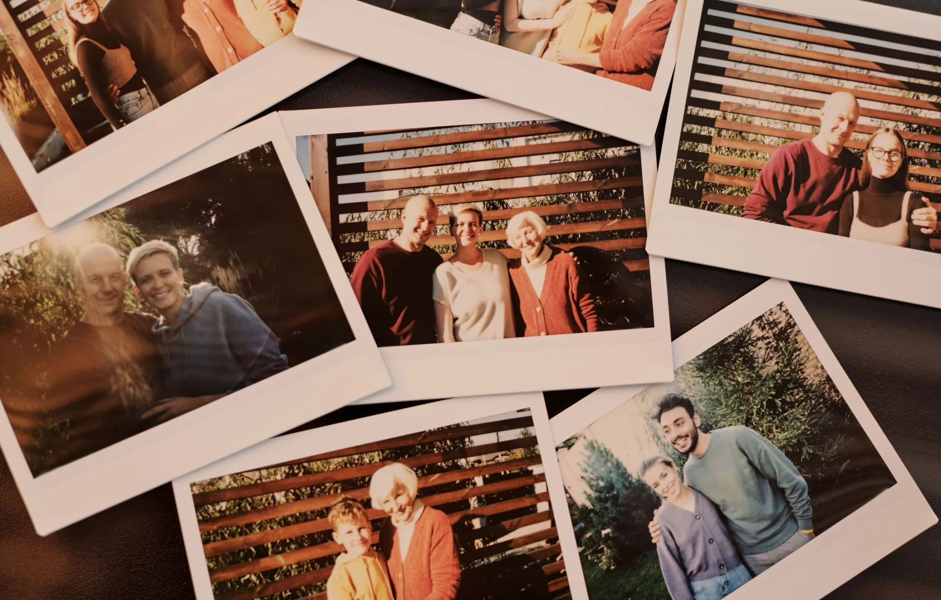 A heartfelt collection of family photos showcasing joyful moments and connections.